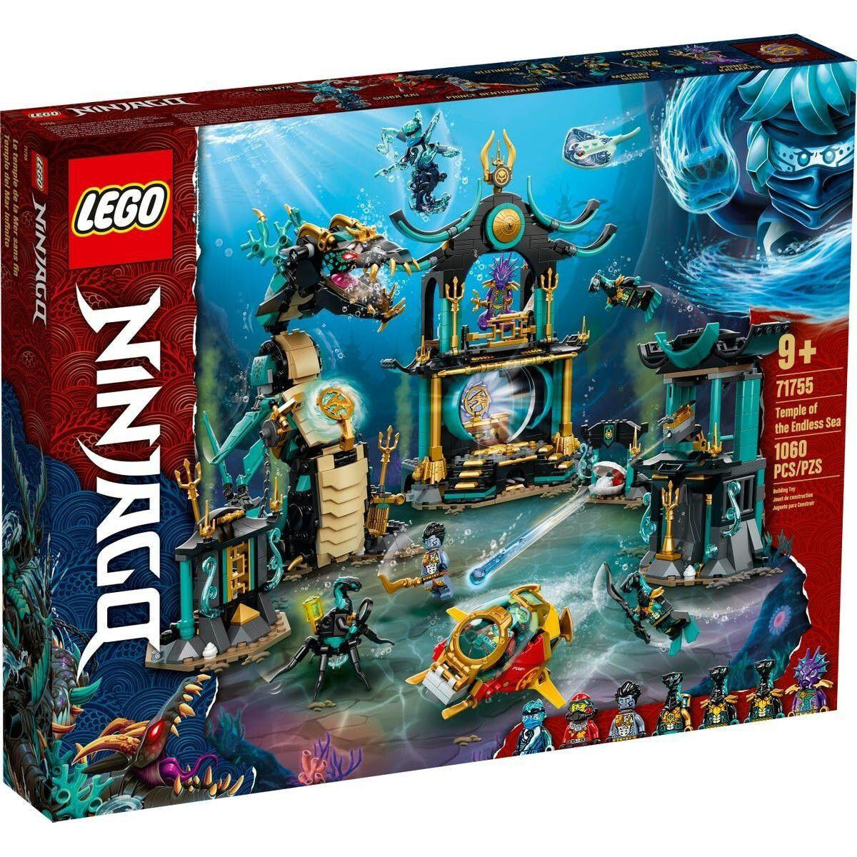 Блоковий конструктор LEGO Ninjago Храм Бескрайнего моря (71755)