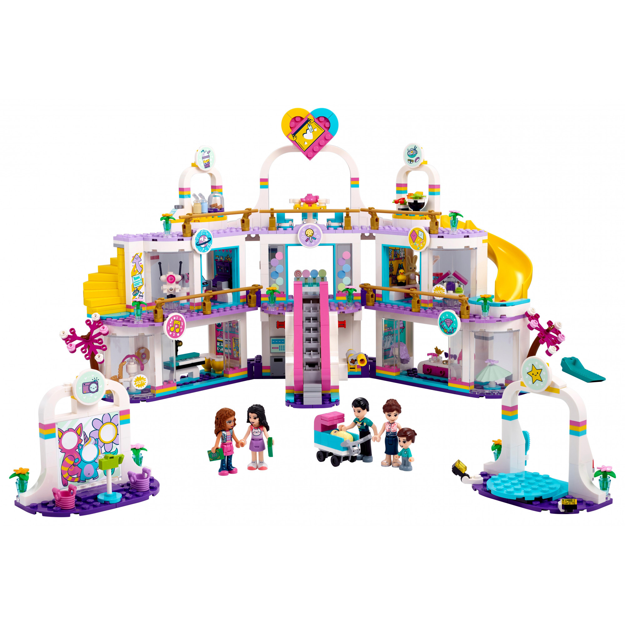 Блоковий конструктор LEGO Friends Торговый центр у Хартлейк-Сити (41450)