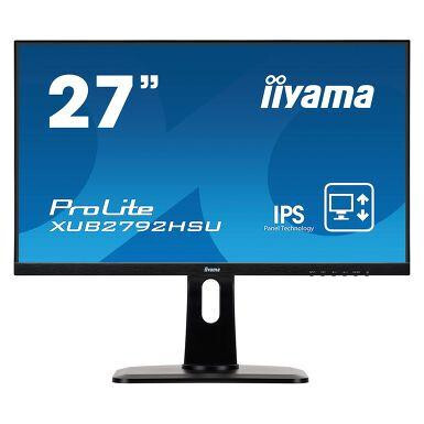 РК монітор iiyama ProLite Black (XUB2792HSU-B1)