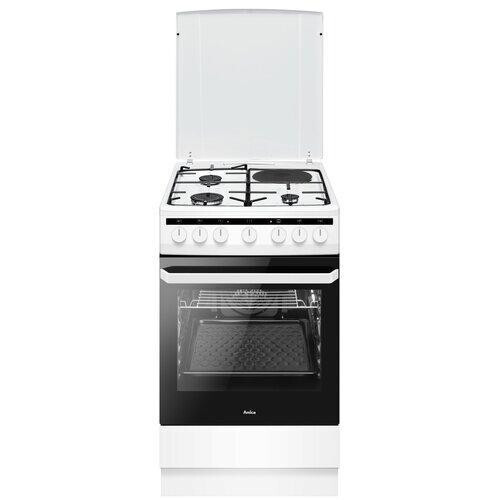 Комбінована плита Amica 58ME4.38HZpMs(W)