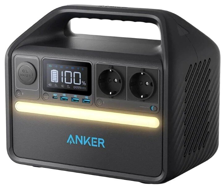 Зарядна станція Anker 535 PowerHouse 512 Wh | 500W EU (A1750311)