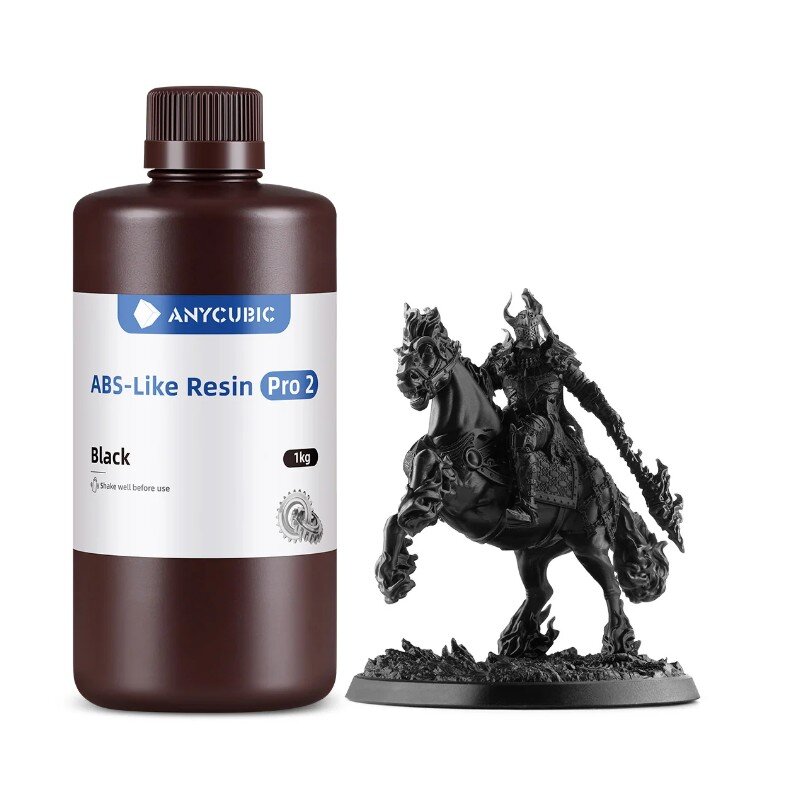 Фотополімерна смола Anycubic ABS-Like Resin Pro 2 1кг Black (SABP2BK-102A)