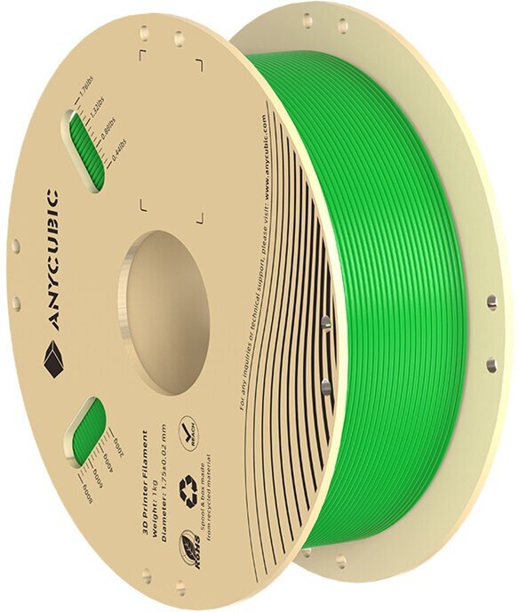 Філамент для 3D принтера Anycubic PLA 1кг 1.75мм Green (IPHPLCG-106)