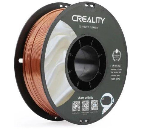 Філамент для 3D принтера Creality CR-PLA Silk 1кг 1.75мм Red Copper (3301120002)