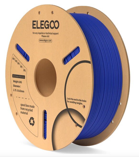 Філамент для 3D принтера ELEGOO PLA 1 кг 1.75мм Dark Blue (50.203.0068)