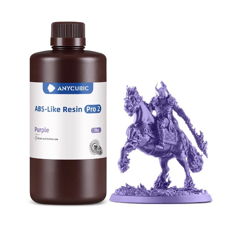 Фотополімерна смола Anycubic ABS-Like Resin Pro 2 1кг Purple
