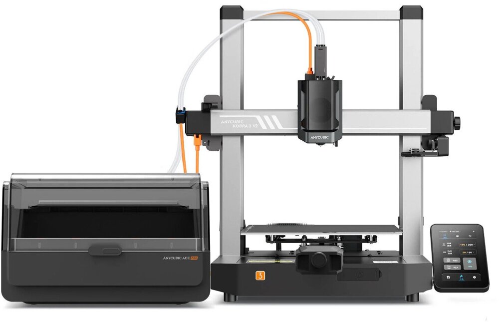 3D-принтер Anycubic Kobra 3 V2 Combo