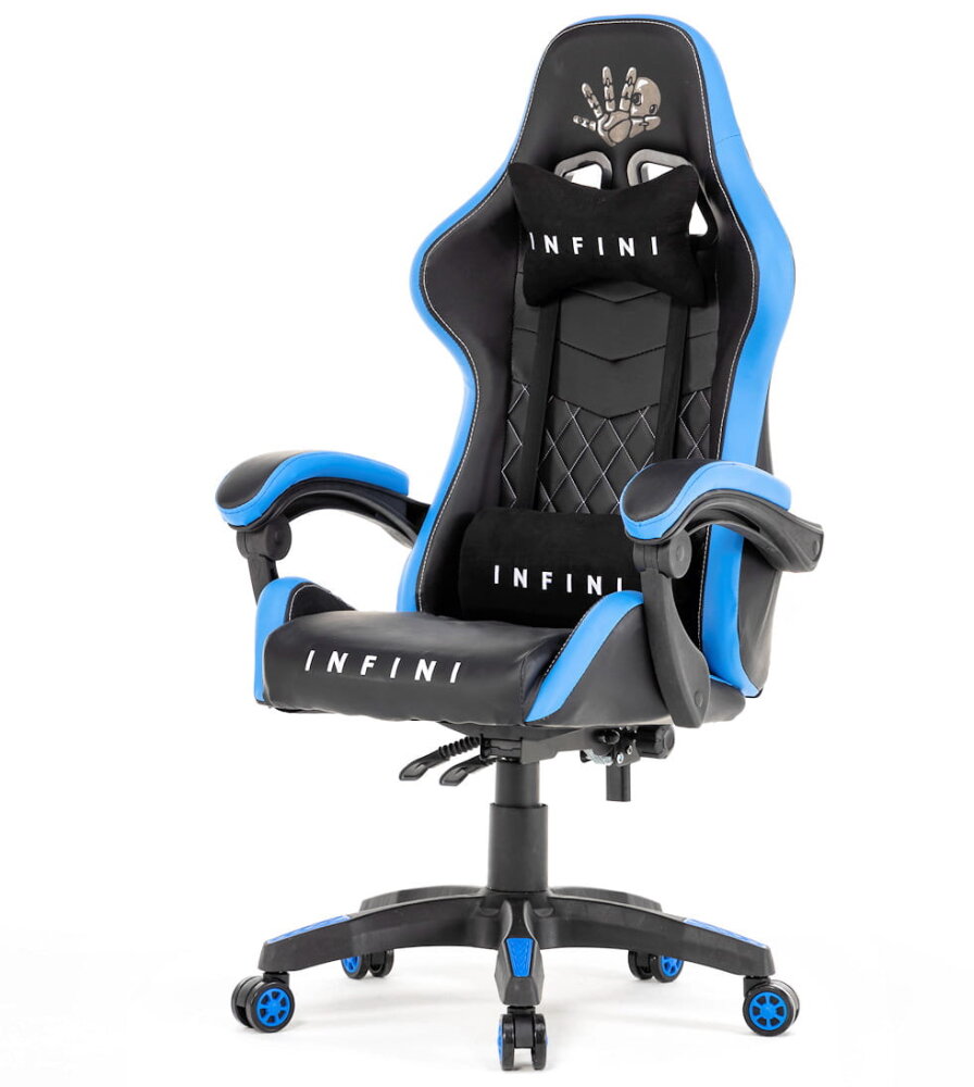 Крісло для геймерів Infini Five light Blue (34537)